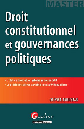 LE LIVRE qui articule droit constitutionnel et vie&nbsp;politique